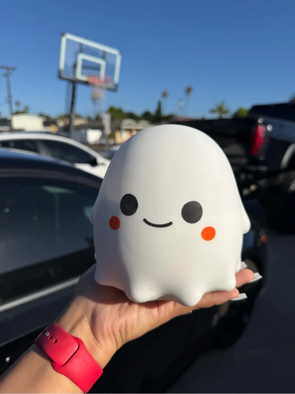 Set of 2 Large Ghost Squishy - Boy and Girl Halloween